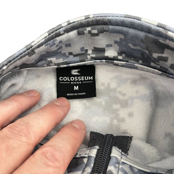 Colosseum Charcoal ASU Sun Devils OHT Full Zip Jacket, Size M - Picture 3 of 7